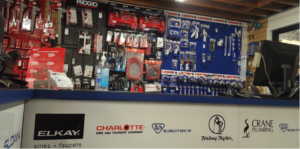 plumbing supplies in Fort Worth store