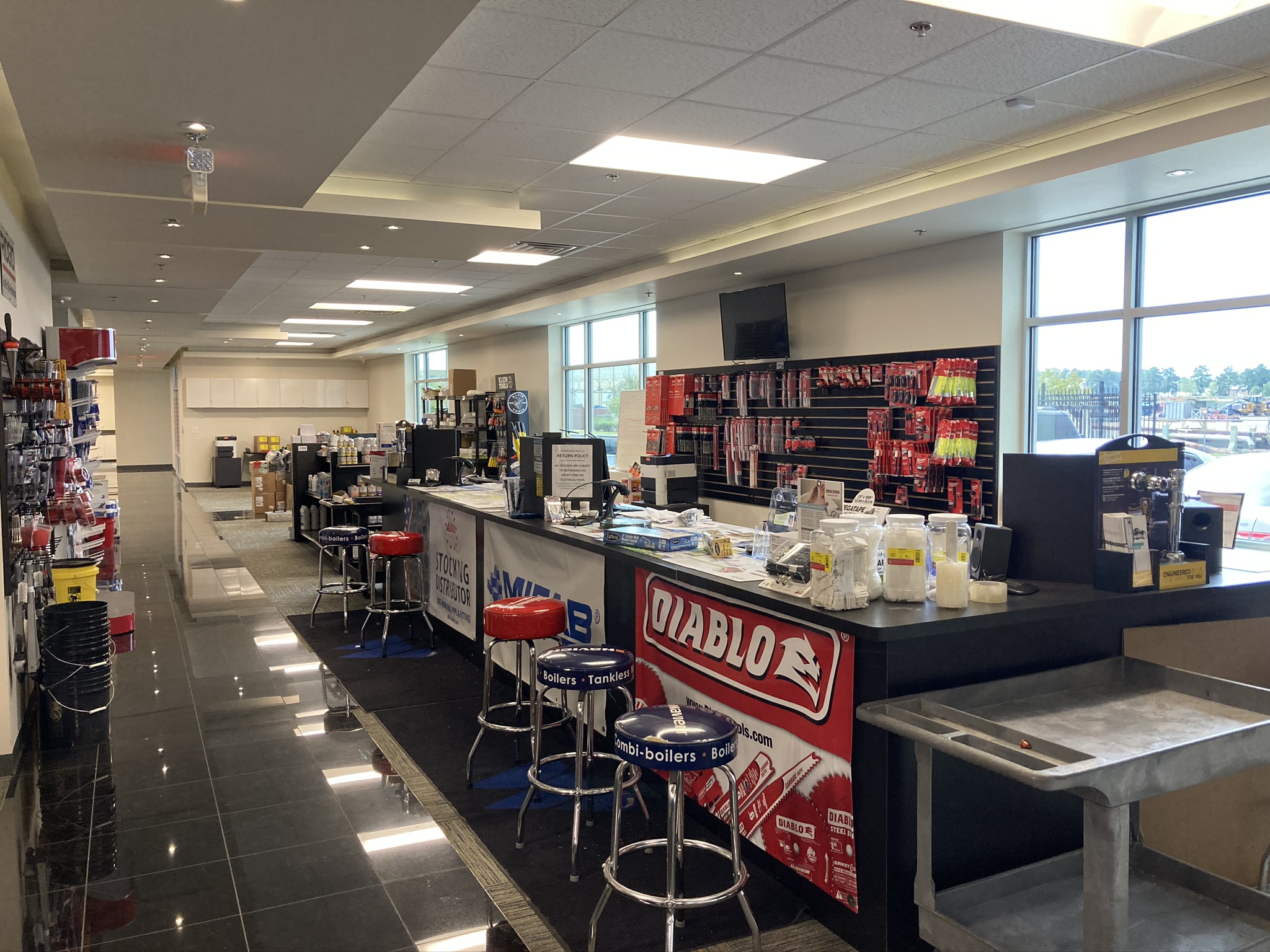 Milwaukee Tools in Fort Worth Store