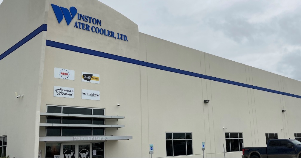 Winston Water Cooler Plumbing/HVAC supply warehouse in Houston